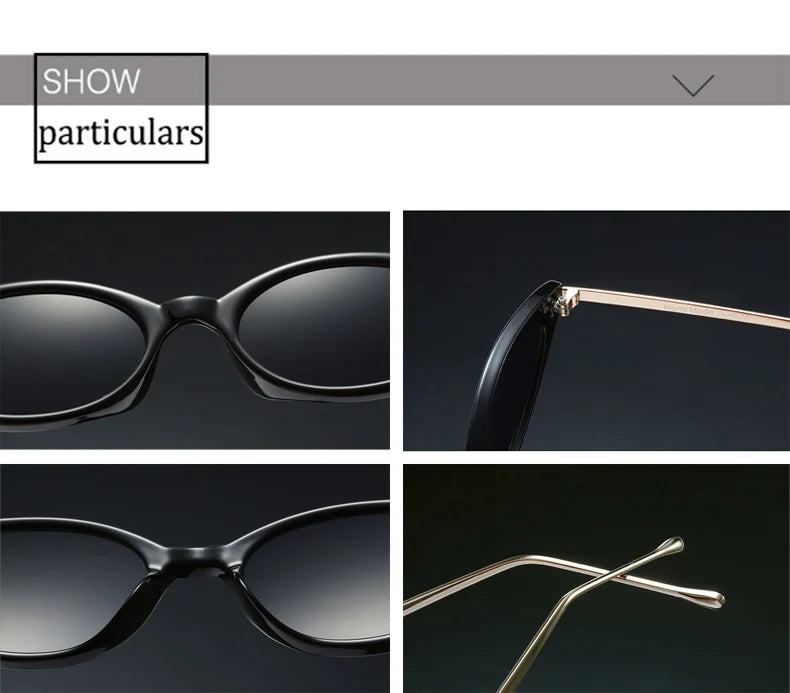 Ladies Cat Eye Sunglasses Women Brand Designer Fashion Small Frame Sun Glasses for Female Trend Glasees UV400 O5