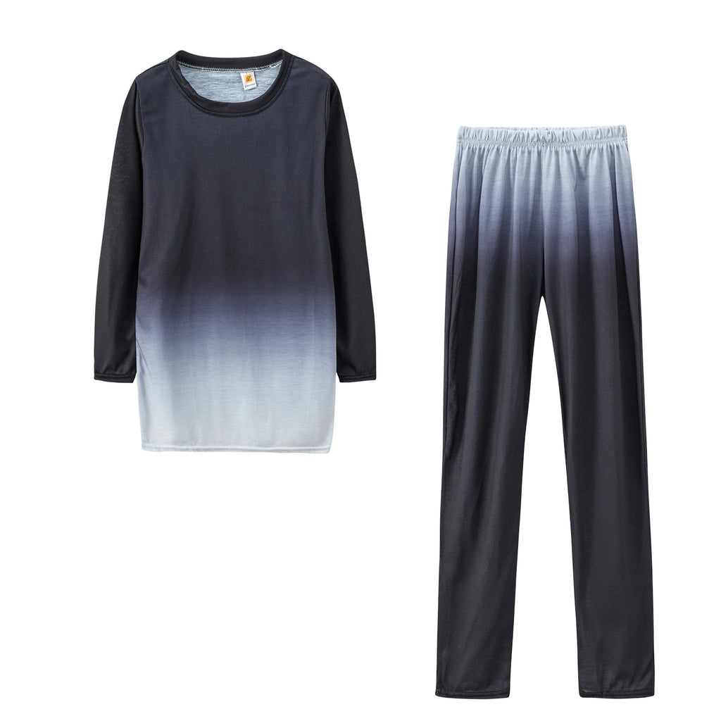 2025 Women's Casual Two-Piece Suit, Gradual Change Long Sleeved Trousers Sports Trend