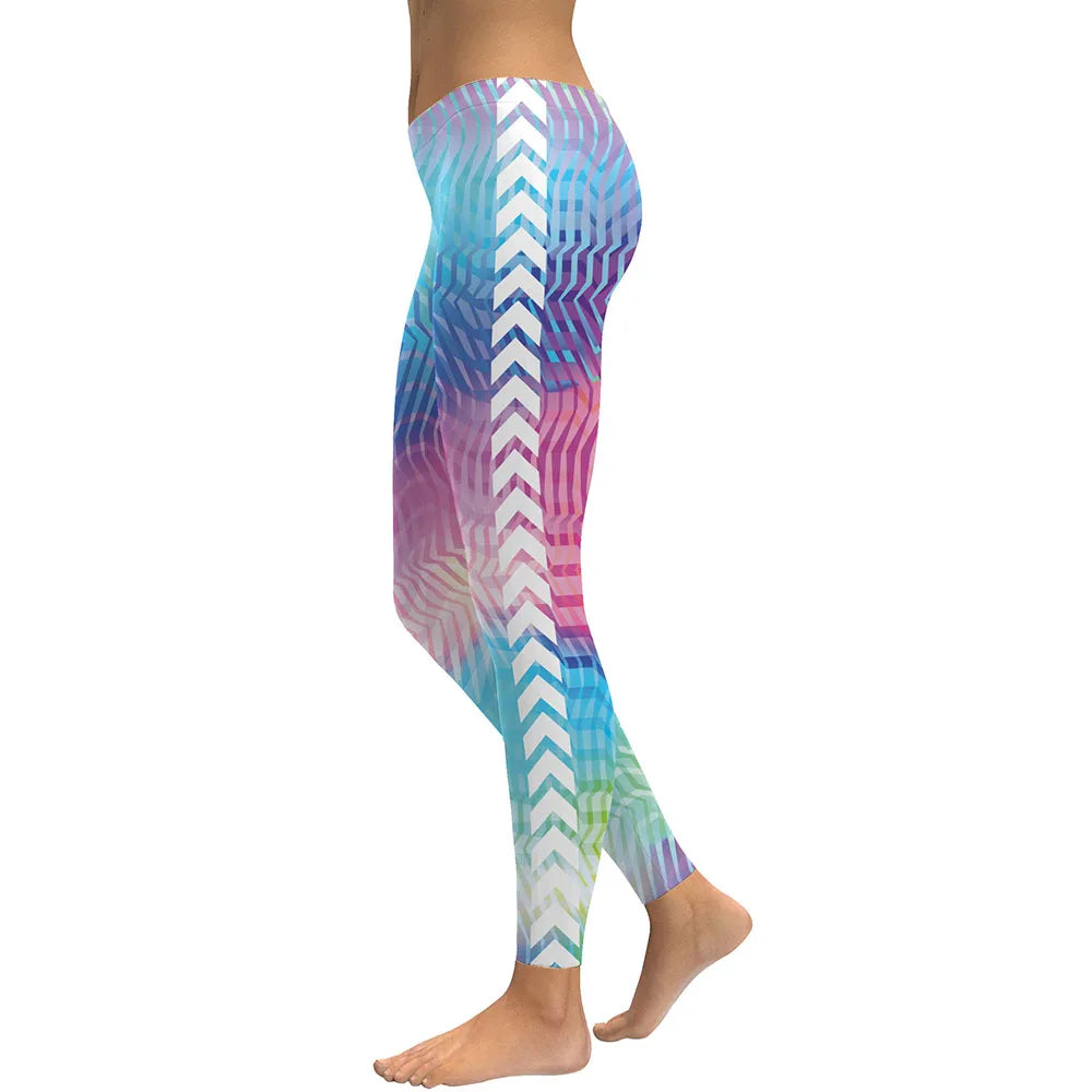 Women Leggings Lovely Animal Hologrephic Digital Print Fitness legging High Waist Workout Pants Casual Street Leggins
