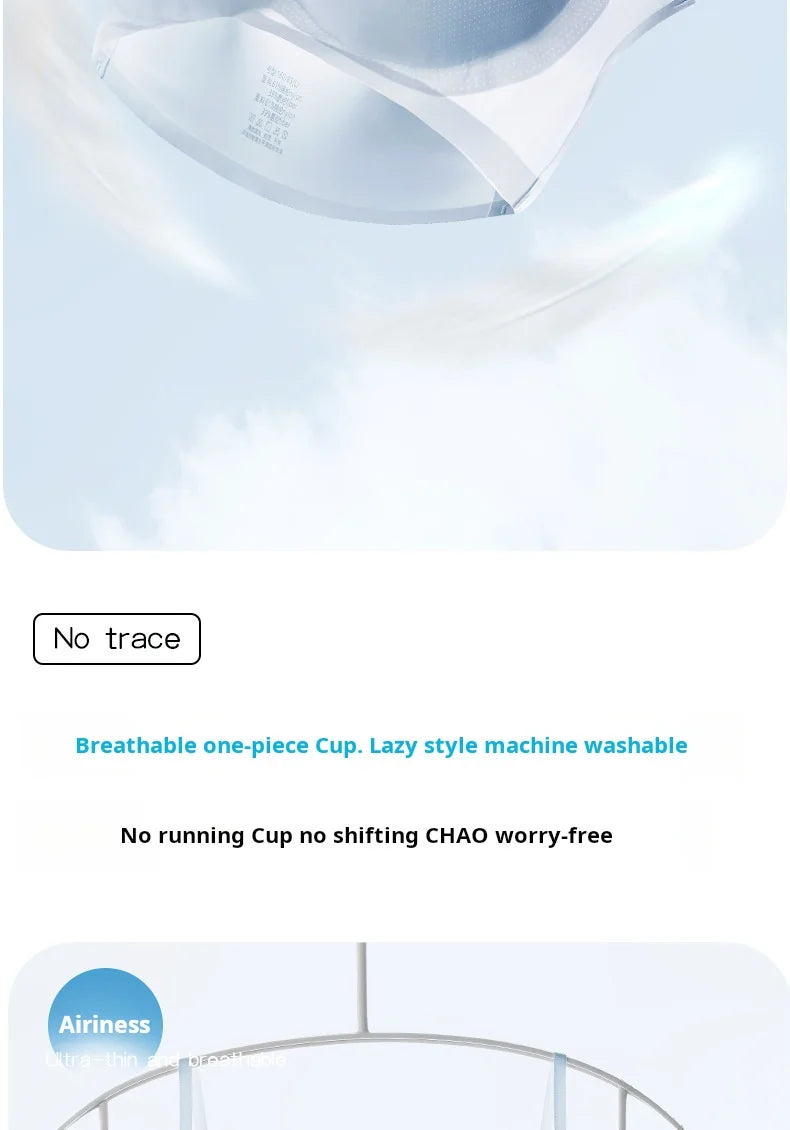 Summer Seamless Ultra-Thin Ice Silk Bra Women Sexy Push Up Bra Intimates Wireless Bralette Underwear Air Cooling Brassiere