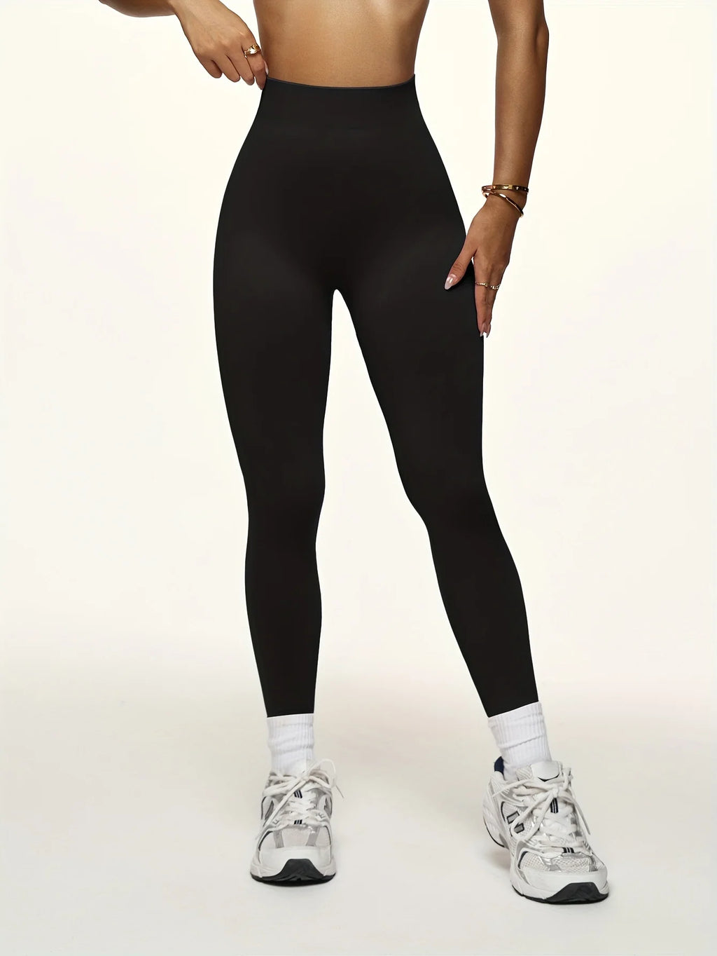 Moisture-wicking and sweat-absorbing fabric casual sexy low-waist solid color women's sports long pants, stretchy, breathable, a