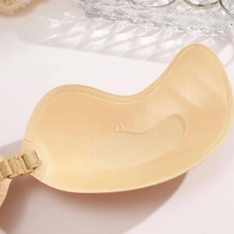Women Invisible Silicone Mango Bra Sexy Strapless & Seamless Push Up Stick-On Bra Front Closure Lingerie & Underwear Accessories