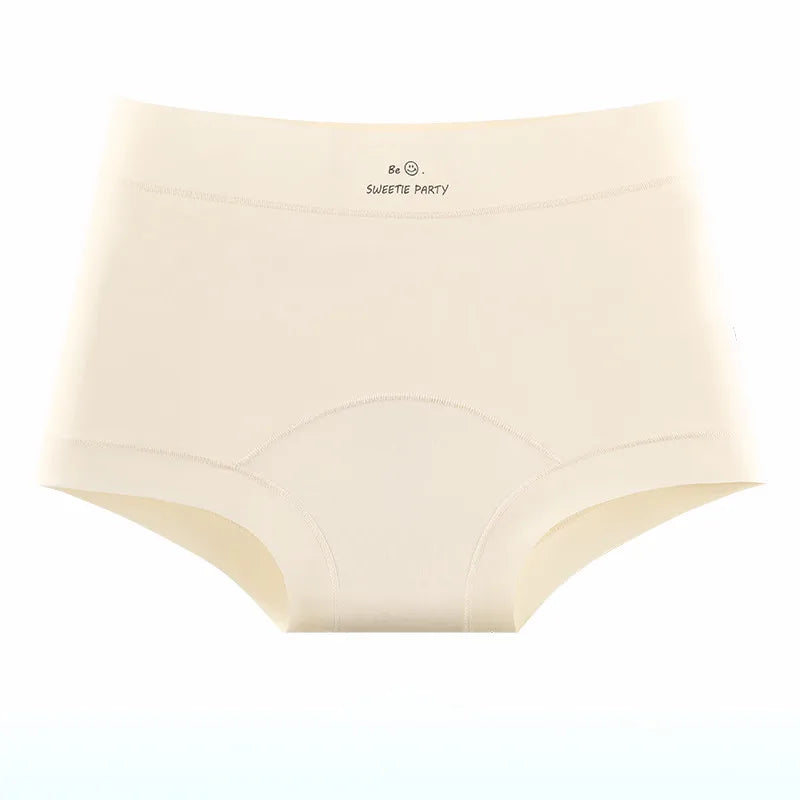 Sexy Boxers Women's Panties Comfortable Mid-rise Lightweight Underwear Soft High Elasticity Solid Color Breathable Traceless