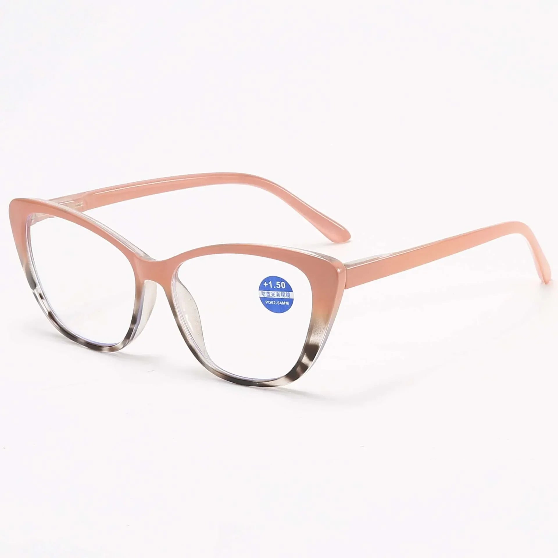2025 New Fashionable and Trendy Cat Eye Women's Reading Glasses Retro Neutral Advanced Display Young Anti Blue Light Glasses