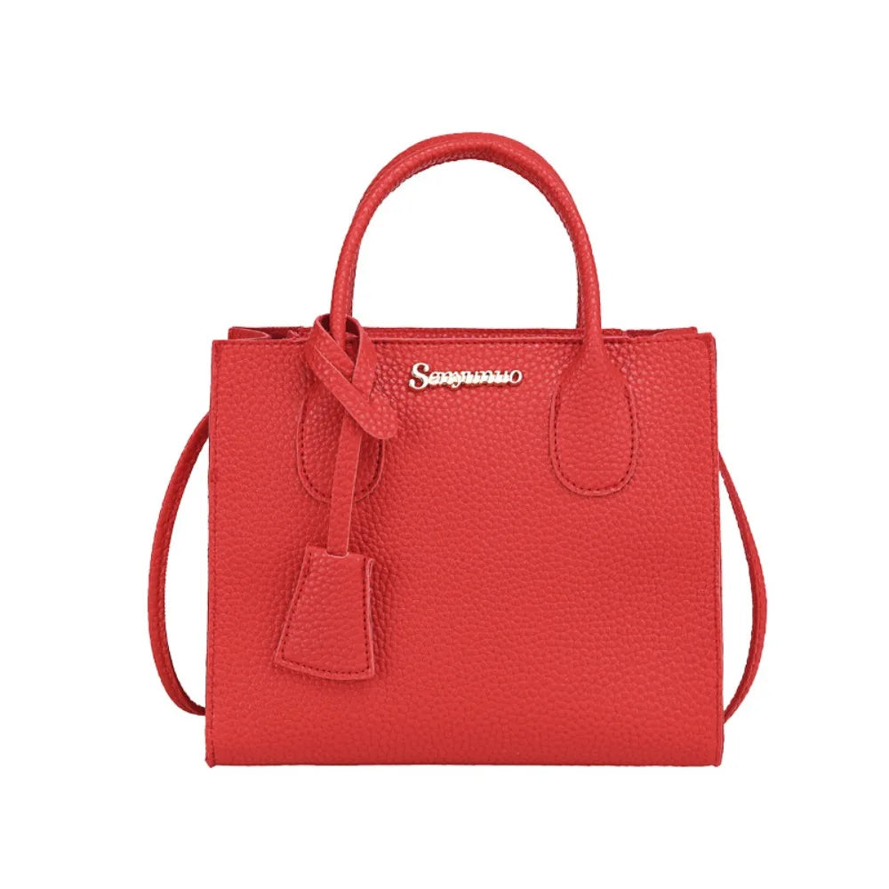 Fashion PU Leather Women Crossbody Bags Large Capacity 5 Colors Korean Shoulder Bag Waterproof Girls Tote Bag Women Girls