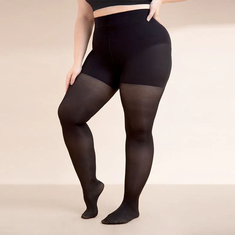 Dimmkof Shaping Pantyhose 40D Sheer Compression Pantyhose Women's Shaping Tights High Waist Control Shaper Stockings Shape Nylon