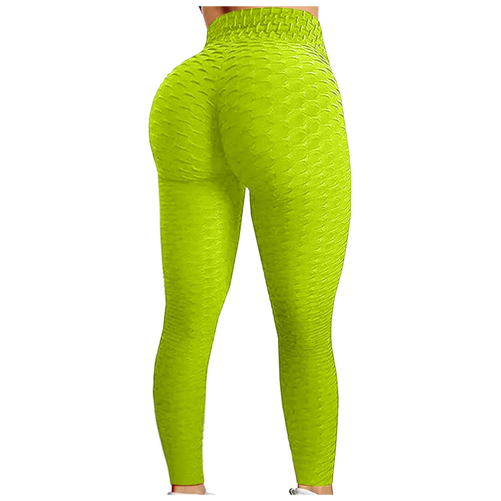Women Yoga Leggings High Waist Exercise Sports Trousers Running Fitness Gym Leggings Hip Lifting Femme Pants