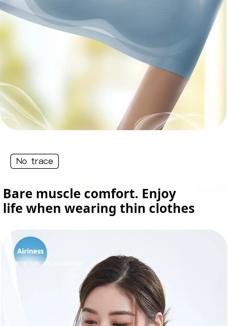 Summer Seamless Ultra-Thin Ice Silk Bra Women Sexy Push Up Bra Intimates Wireless Bralette Underwear Air Cooling Brassiere