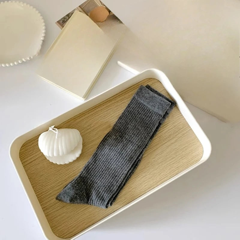 1/9 pairs New summer thin casual women's middle tube socks comfortable women's middle tube socks fashion breathable long socks