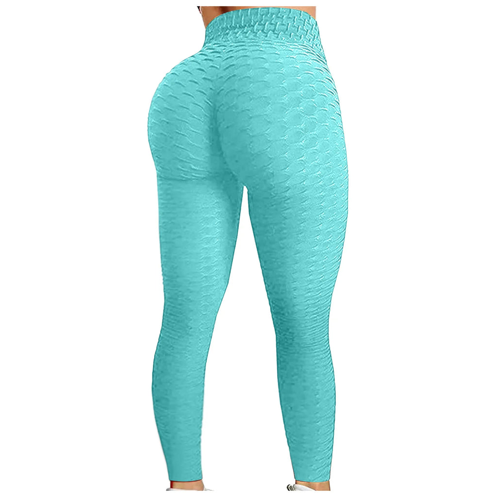 Women Yoga Leggings High Waist Exercise Sports Trousers Running Fitness Gym Leggings Hip Lifting Femme Pants