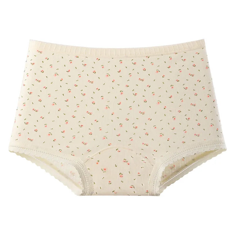 Women's Breathable Lace Panties Traceless Boxer Briefs Soft Mid-Rise Comfortable Underwear Sexy Intimates