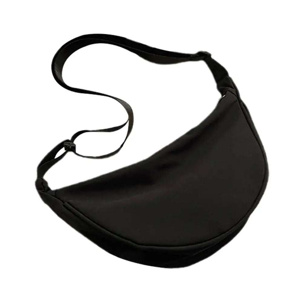 Trendy Women Casual Nylon Crossbody Bag Dumpling Bag Shoulder Bag Large Dumpling Purse Casual Women's Crossbody Bags