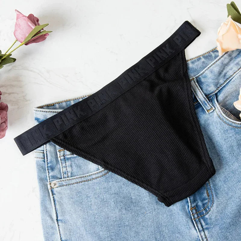 Female Panties Women's Cotton Briefs Underwear Ladies Underpants Girls Panties Comfortable Intimate Low Waist Ladies Lingerie