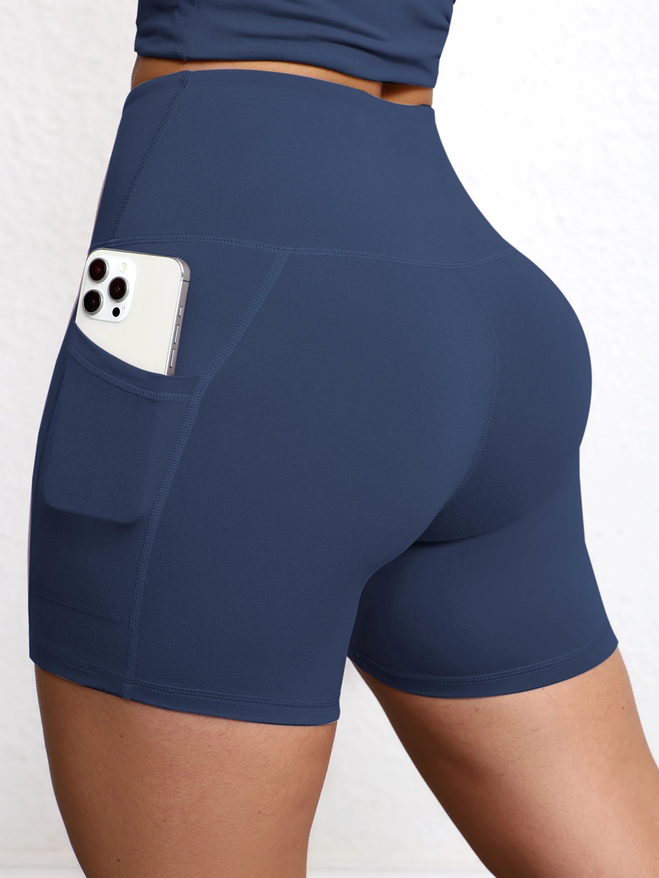 2 Pieces Yoga Suit For Women Seamless Fitness Gym Clothes Halter Sports Bra Matching Impact Shorts Workout Sets Gym Set Outfit