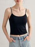 New Spring Summer Women's Tank Tops Cozy Clothes For Woman High Quality Lady Blouse Sleeveless Vest Female Camisole Solid Jersey
