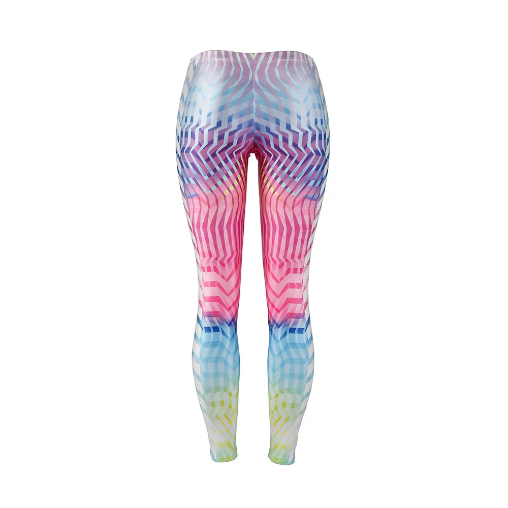 Women Leggings Lovely Animal Hologrephic Digital Print Fitness legging High Waist Workout Pants Casual Street Leggins