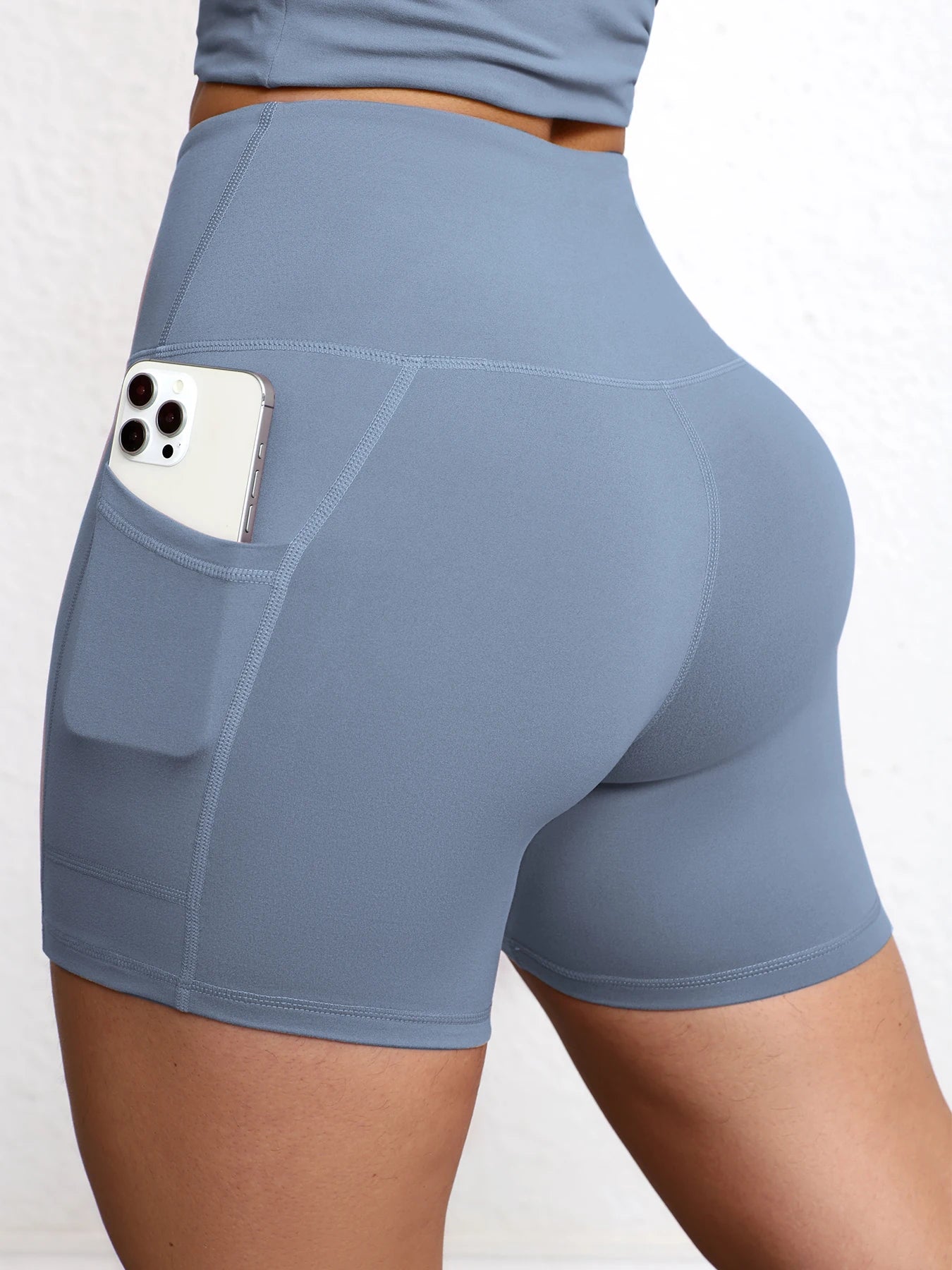 2 Pieces Yoga Suit For Women Seamless Fitness Gym Clothes Halter Sports Bra Matching Impact Shorts Workout Sets Gym Set Outfit