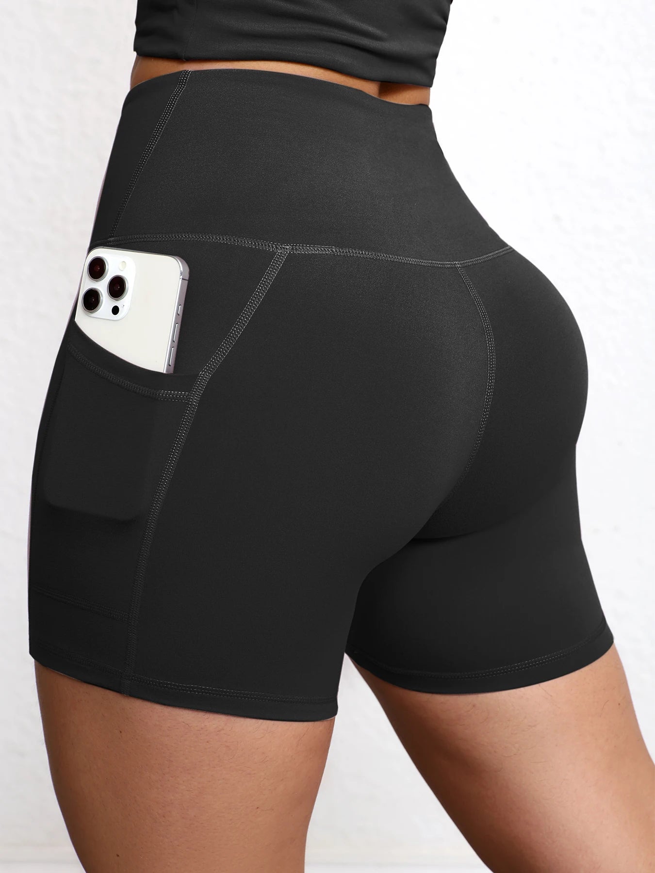 2 Pieces Yoga Suit For Women Seamless Fitness Gym Clothes Halter Sports Bra Matching Impact Shorts Workout Sets Gym Set Outfit