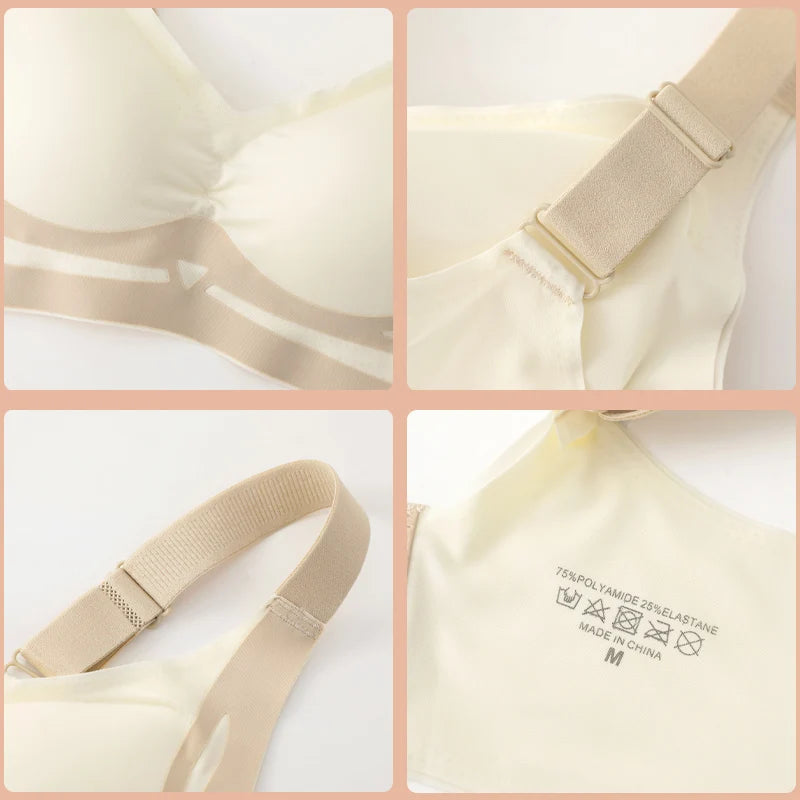 Women's Push Up Bras Seamless Comfortable Angel Wings Bras Sets Fashion Soft Breathable Underwear Female Cozy No Wire Lingerie