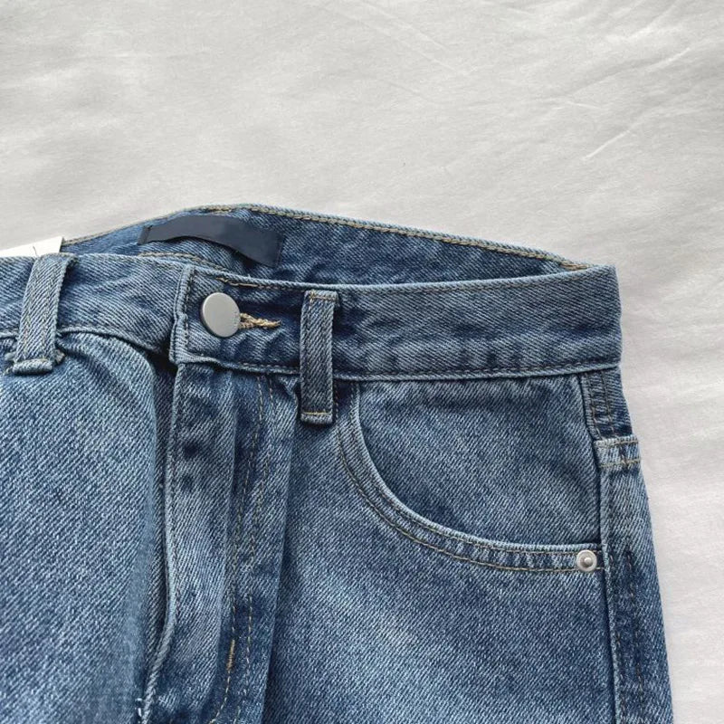 Summer Hot Sale Female Korean High Waist Jeans Lady Solid Color Thin Denim Shorts Girls Casual Fashion Daily Short Pants