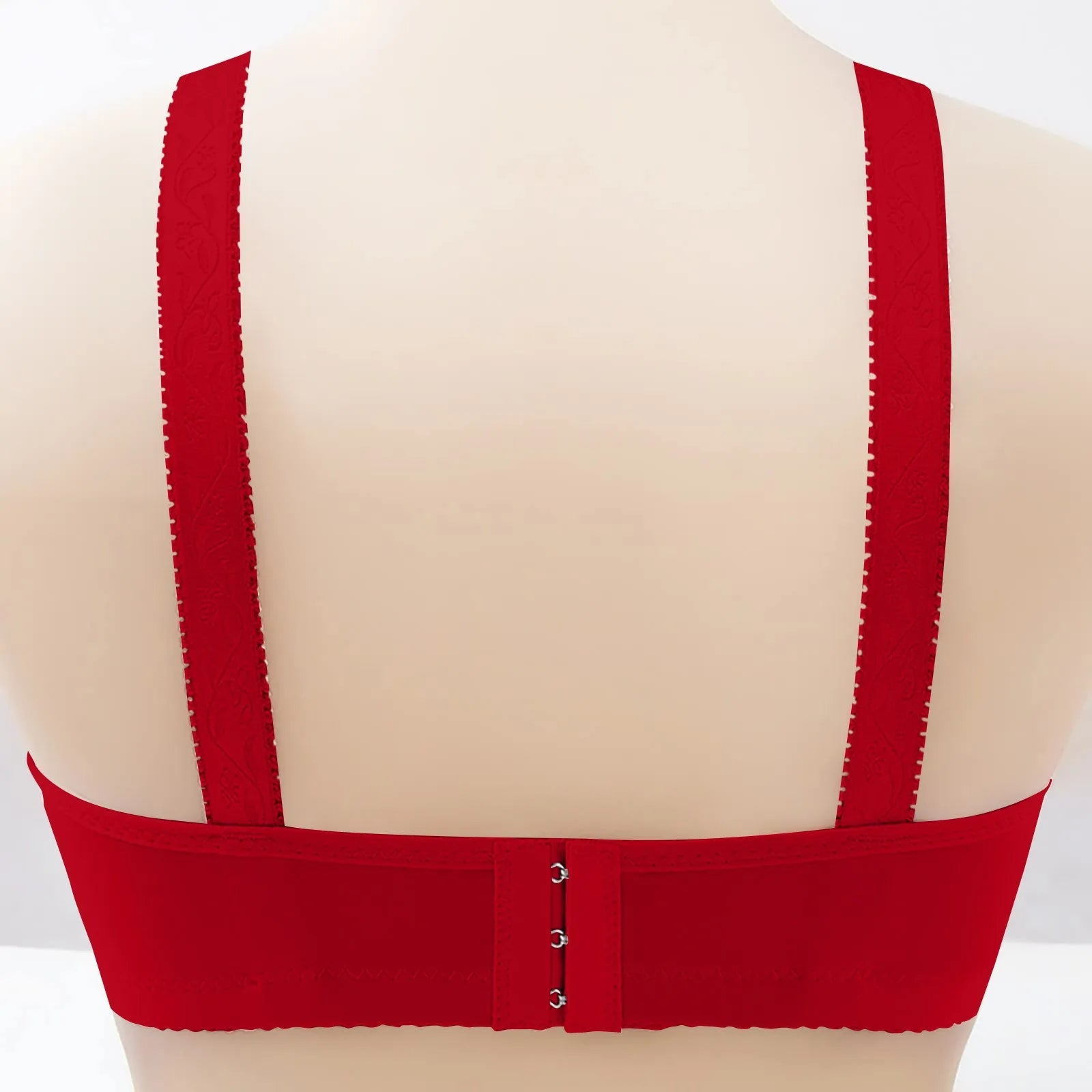 Women Bralette No Underwire Adjustable Shoulder Strap Breathable Push Up Middle-aged Ladies Wireless Bra Female Soft Underwere