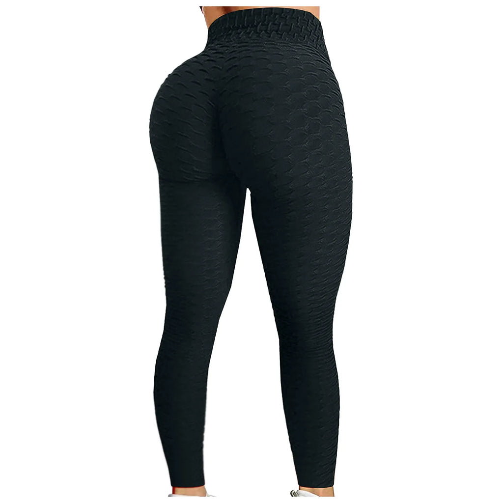 Women Yoga Leggings High Waist Exercise Sports Trousers Running Fitness Gym Leggings Hip Lifting Femme Pants