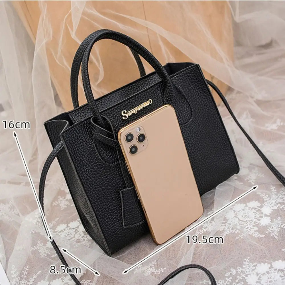 Fashion PU Leather Women Crossbody Bags Large Capacity 5 Colors Korean Shoulder Bag Waterproof Girls Tote Bag Women Girls