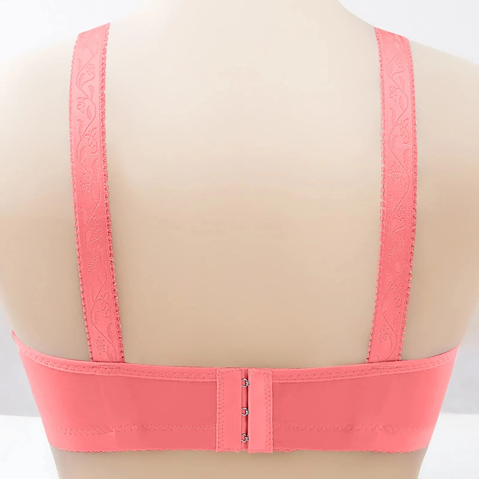 Women Bralette No Underwire Adjustable Shoulder Strap Breathable Push Up Middle-aged Ladies Wireless Bra Female Soft Underwere