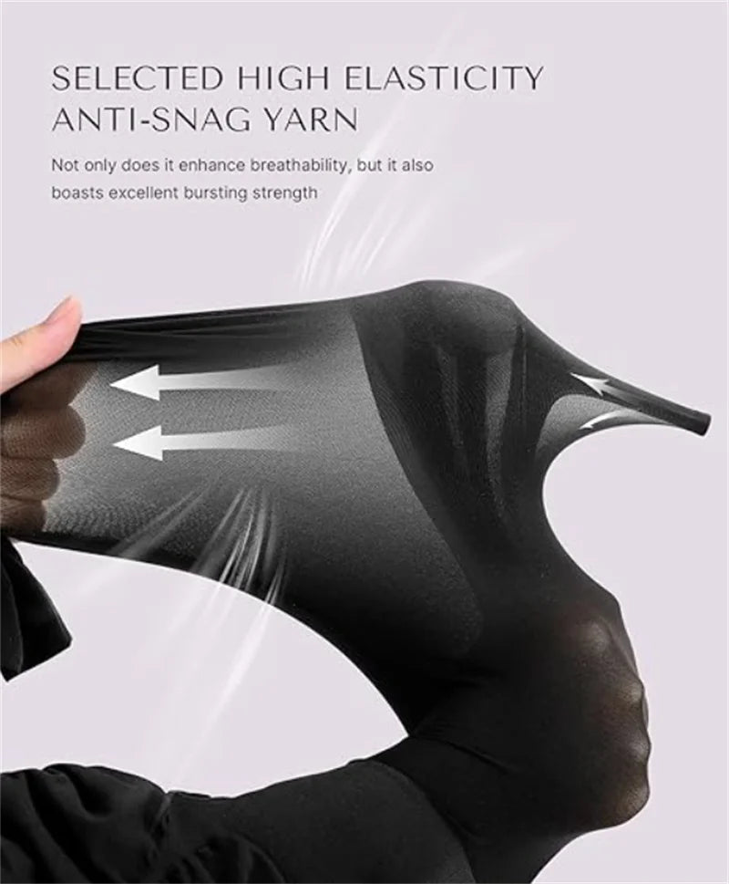 Dimmkof Shaping Pantyhose 40D Sheer Compression Pantyhose Women's Shaping Tights High Waist Control Shaper Stockings Shape Nylon