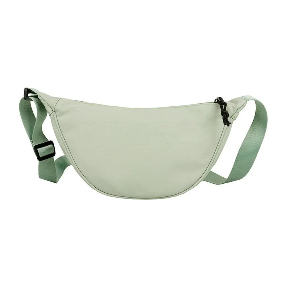 Trendy Women Casual Nylon Crossbody Bag Dumpling Bag Shoulder Bag Large Dumpling Purse Casual Women's Crossbody Bags