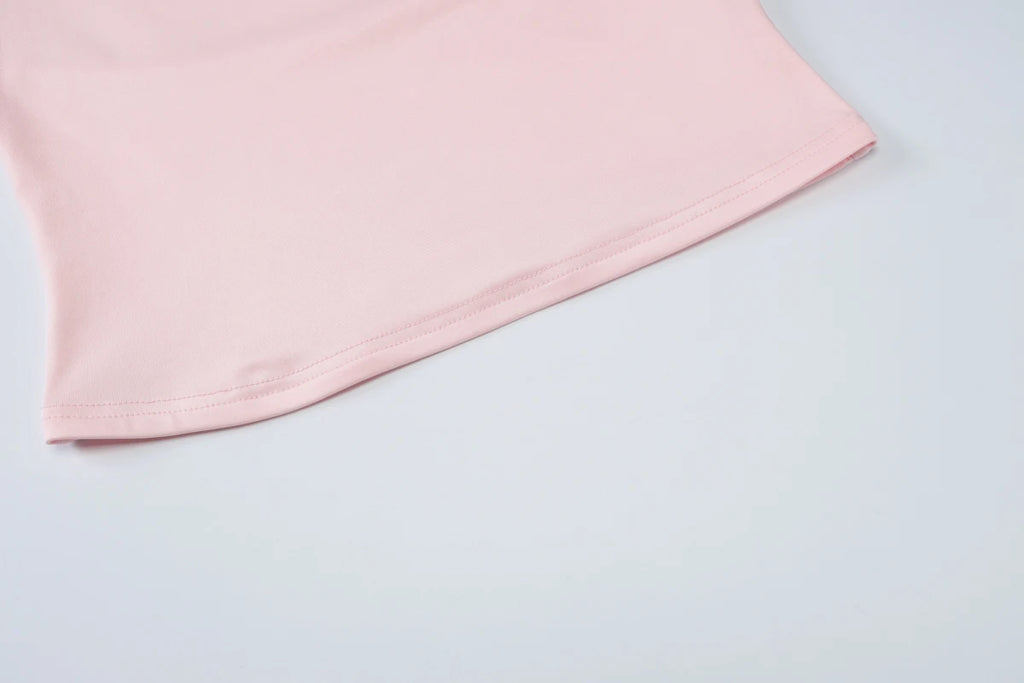 Dulzura Halter Swinging Collar Sleeveless Backless Bodycon Tank Top Solid Sexy Casual Y2K Tops Party Club Street Summer Clothes