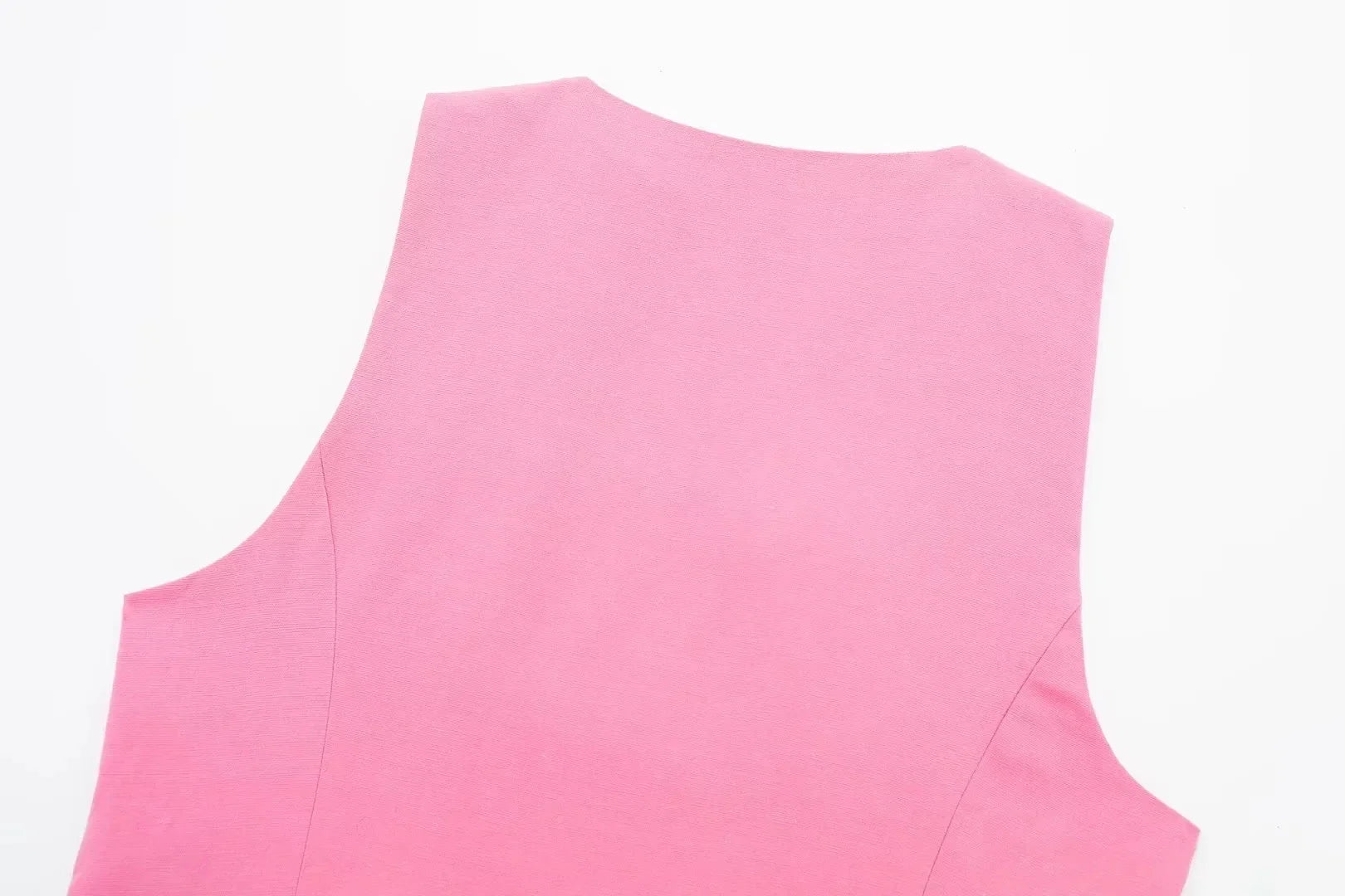 HH Women 2 Piece Vest Shorts Set V Neck Button Waistcoat High Waist Pleated Shorts Office Lady Casual Business Solid Suit