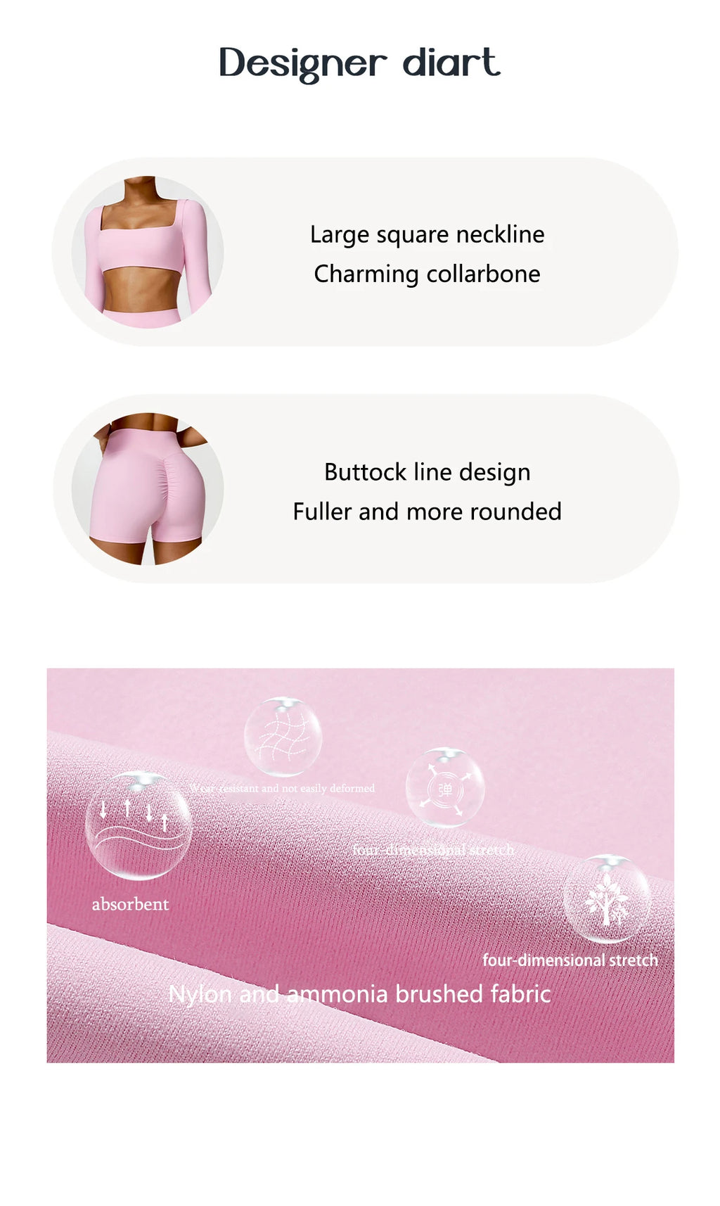 Summer 2PCS Yoga Suit Sports Set Women Quick-Dry Gym Set Women Tracksuit Running Workout Long Sleeve Sports Shirt Yoga Clothing