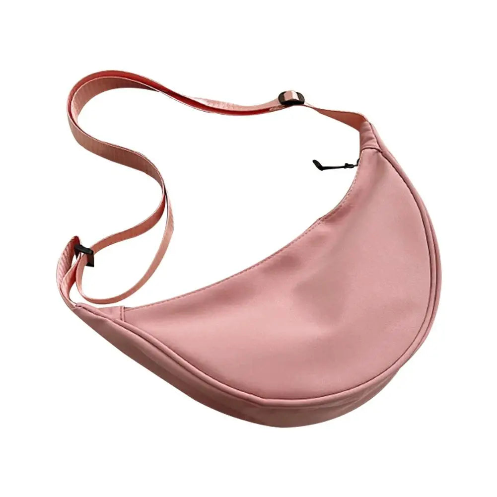Trendy Women Casual Nylon Crossbody Bag Dumpling Bag Shoulder Bag Large Dumpling Purse Casual Women's Crossbody Bags