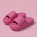 Candy Color Soft Bottom EVA Slippers Women Summer 2026 Thick Platform Comfortable Cloud Slippers Woman Outdoor Beach Sandals 45