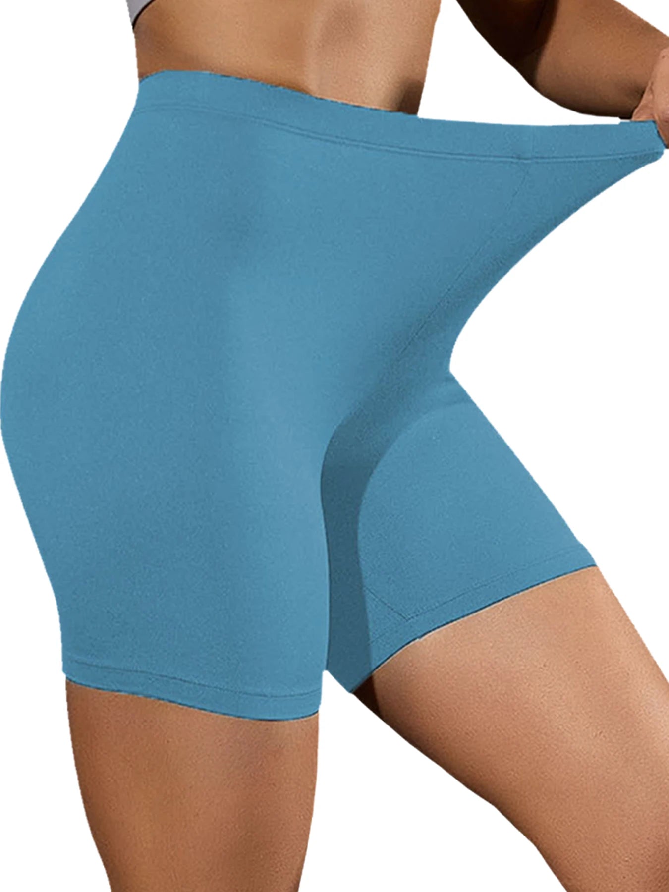 Women's Super Soft Biker Shorts High Stretchy No See Through Workout Running Yoga Athletic Gym Fitness Pants