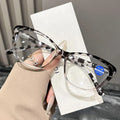 2025 New Fashionable and Trendy Cat Eye Women's Reading Glasses Retro Neutral Advanced Display Young Anti Blue Light Glasses