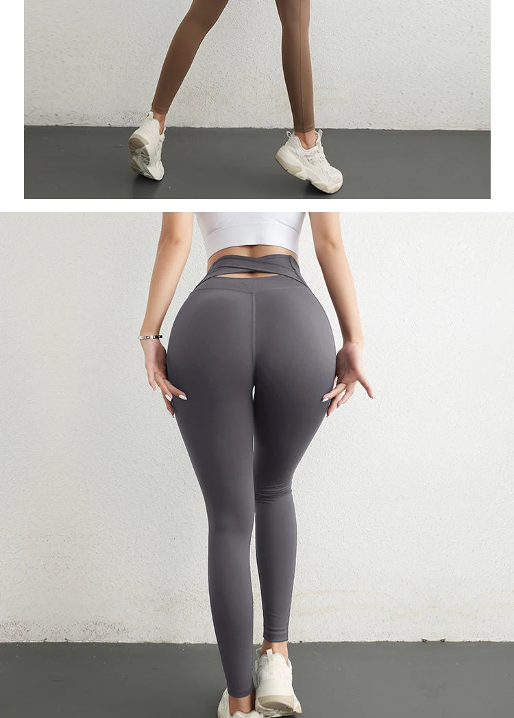 Hot Selling Classical Design Elastic Material High Impact Leggings Quality Brands Yoga Pants High Waist Sport Leggings For Girls