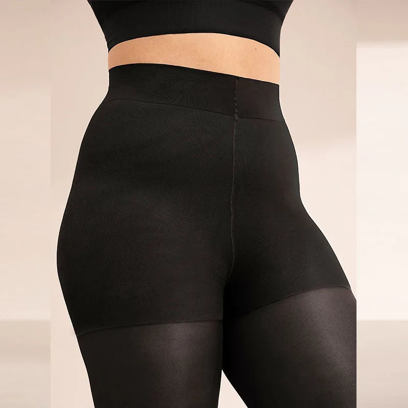Dimmkof Shaping Pantyhose 40D Sheer Compression Pantyhose Women's Shaping Tights High Waist Control Shaper Stockings Shape Nylon