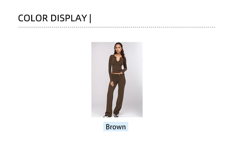Women's Solid Color Two-Piece Pajamas Set Long Sleeve Pullover Comfortable Shirt Drawstring Waist Cinching Pants Loungewear