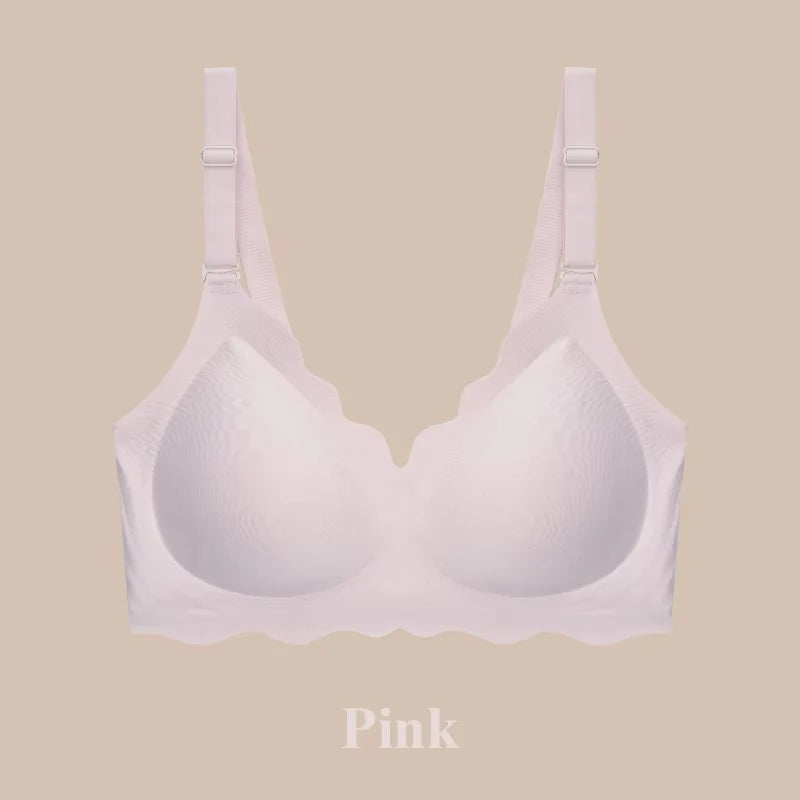 No Trace Top Women's Plus Size Bralette Sexy Wireless Push-UP Underwear Removable strap Bras Beauty Back Comfortable Lingerie