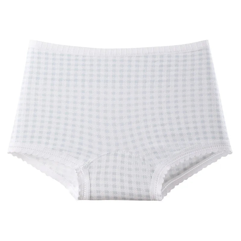 Women's Breathable Lace Panties Traceless Boxer Briefs Soft Mid-Rise Comfortable Underwear Sexy Intimates