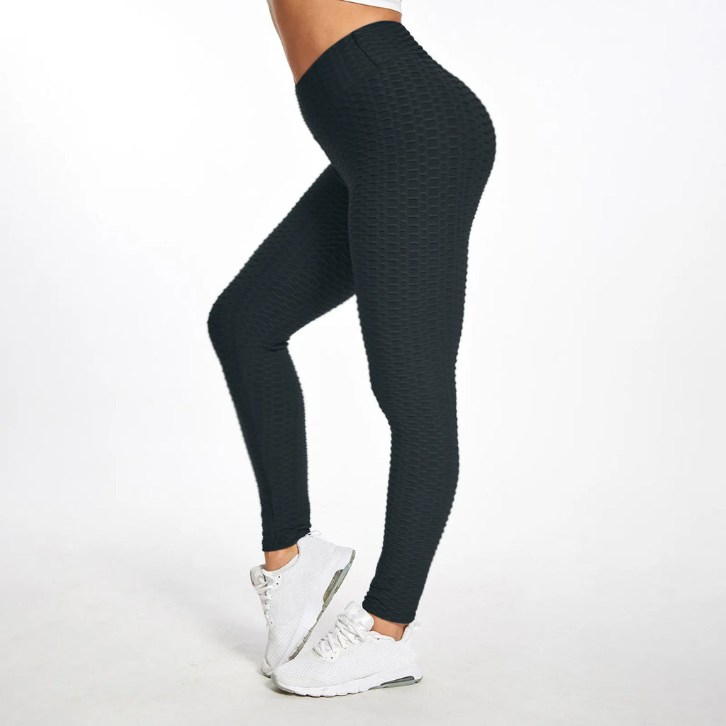 Women Yoga Leggings High Waist Exercise Sports Trousers Running Fitness Gym Leggings Hip Lifting Femme Pants