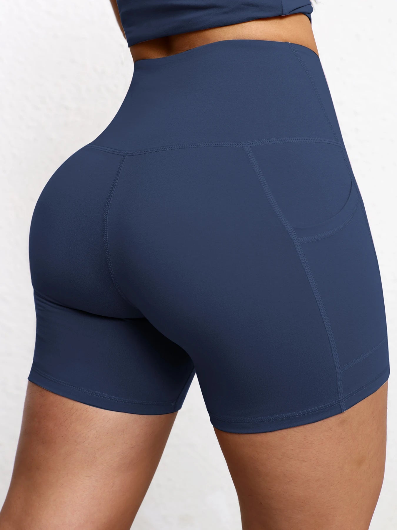 2 Pieces Yoga Suit For Women Seamless Fitness Gym Clothes Halter Sports Bra Matching Impact Shorts Workout Sets Gym Set Outfit