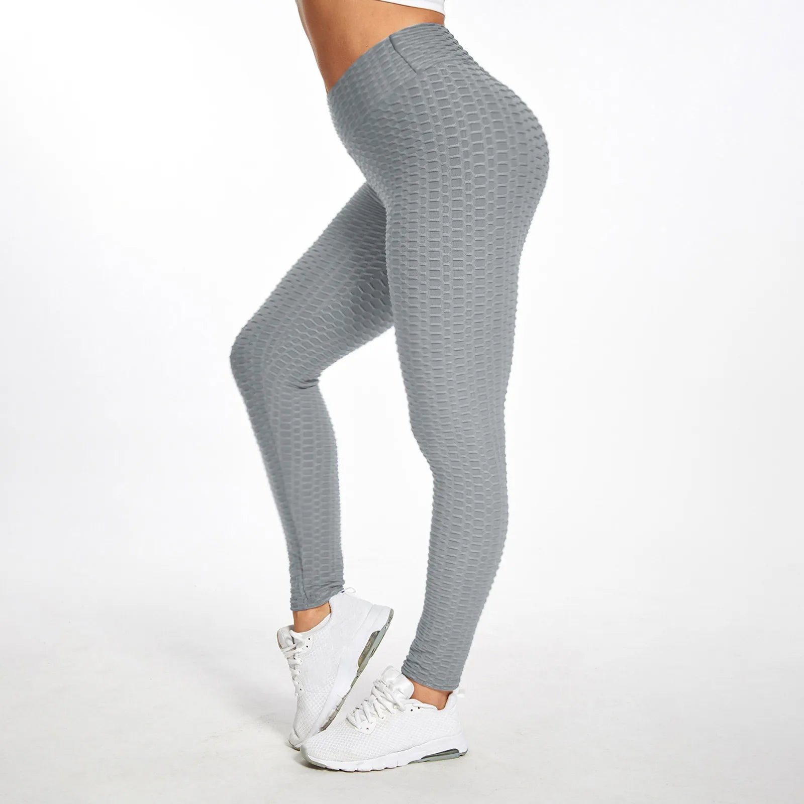 Women Yoga Leggings High Waist Exercise Sports Trousers Running Fitness Gym Leggings Hip Lifting Femme Pants