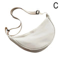 Trendy Women Casual Nylon Crossbody Bag Dumpling Bag Shoulder Bag Large Dumpling Purse Casual Women's Crossbody Bags