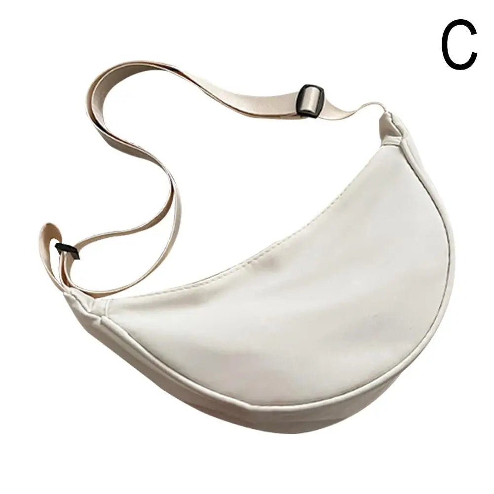 Trendy Women Casual Nylon Crossbody Bag Dumpling Bag Shoulder Bag Large Dumpling Purse Casual Women's Crossbody Bags