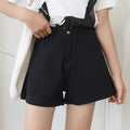 Summer Hot Sale Lady Ins Korean Thin Jeans Girls Fashion Solid High Waist Denim Shorts Women Classic Baggy Short Pants