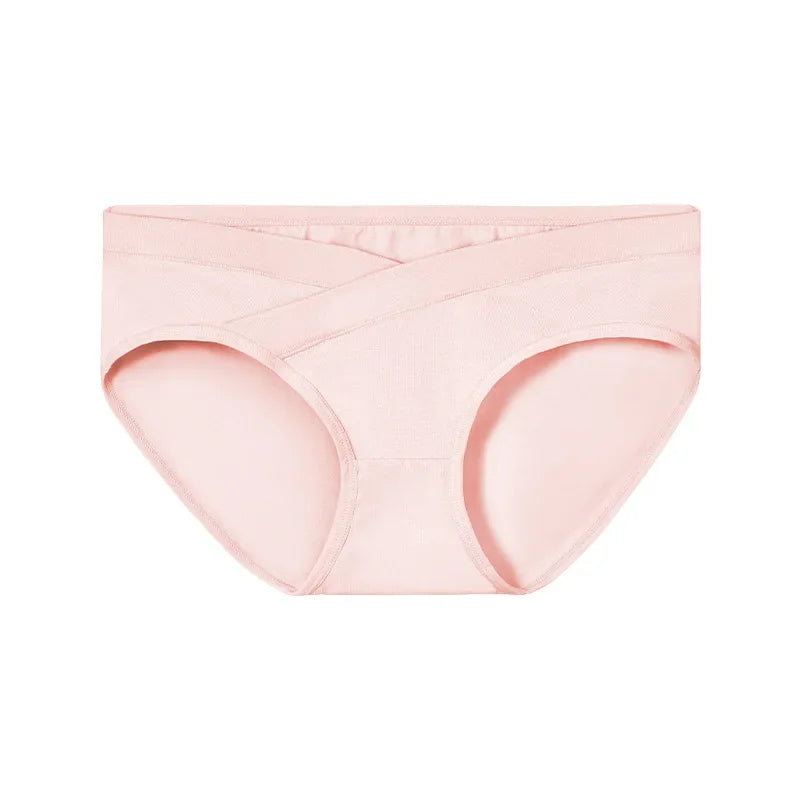 Women's antibacterial underwear, girl's pure cotton triangle pants, mid-rim seamless bottom pants, breathable