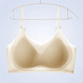 Summer Seamless Ultra-Thin Ice Silk Bra Women Sexy Push Up Bra Intimates Wireless Bralette Underwear Air Cooling Brassiere